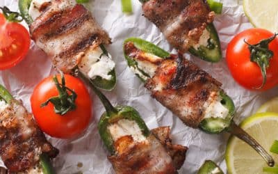 Bacon Wrapped Stuffed Jalapeños