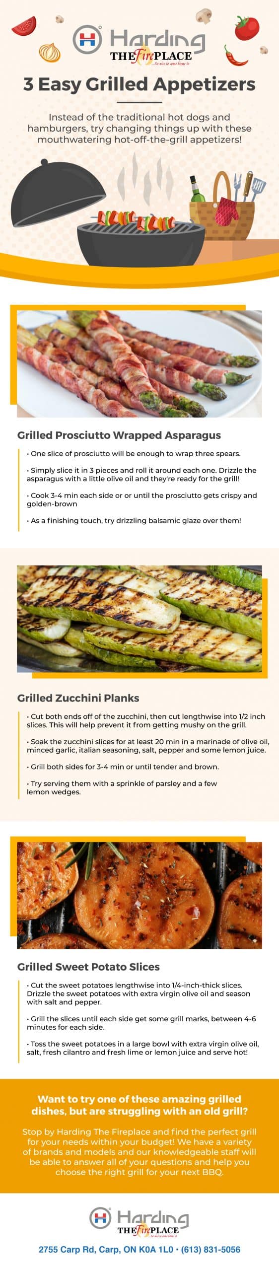 grilled appetizers