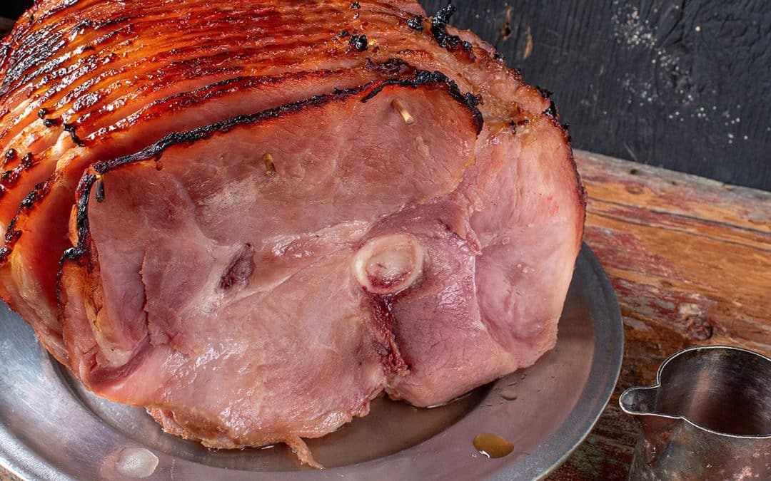 Grilled Holiday Ham