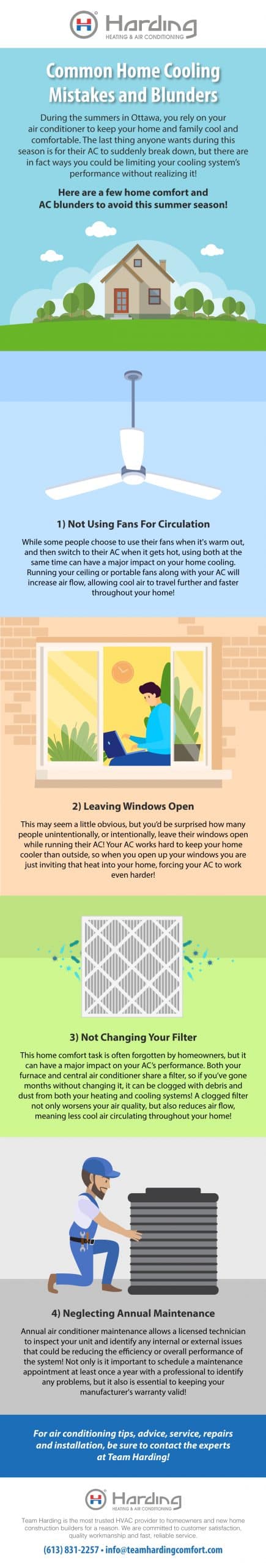 Cooling Mistakes