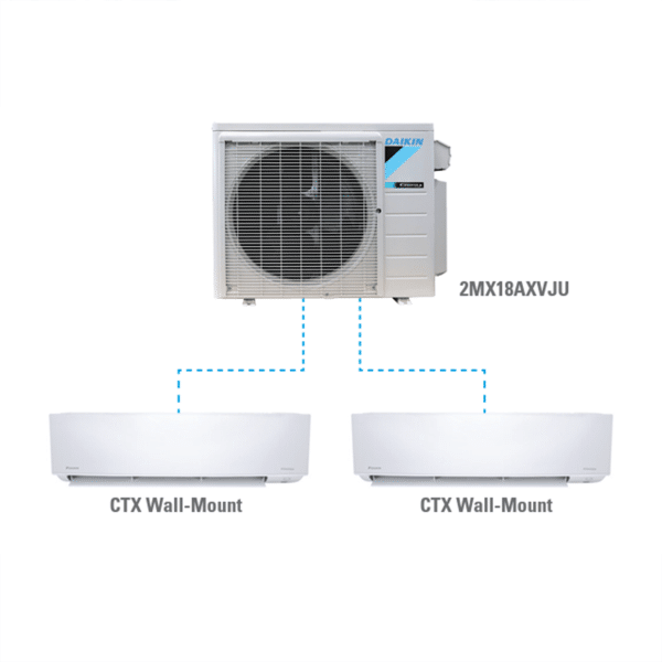 Daikin CIRRA 2-zone Multi-Zone