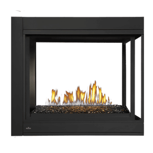Napoleon Ascent™ Multi-View 3 Sided, Glass Ember Bed, Direct Vent