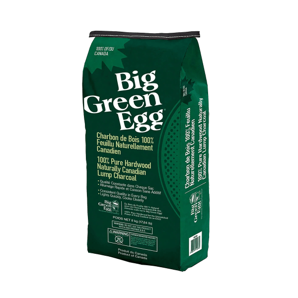 Big Green Egg 100% Natural Lump Charcoal (Canadian Maple)