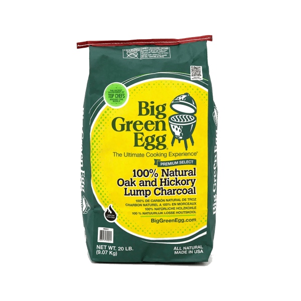 Big Green Egg 100% Natural Lump Charcoal (Oak & Hickory)