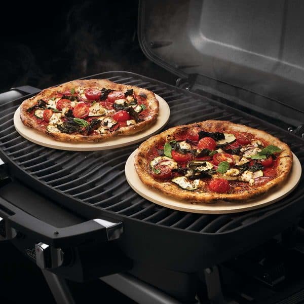 Napoleon 10 Inch Personal Sized Pizza/Baking Stone Set - Image 2