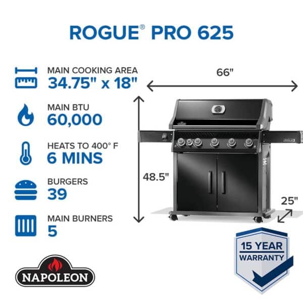 Napoleon Rogue® PRO 625 SIB (NG) - Image 3