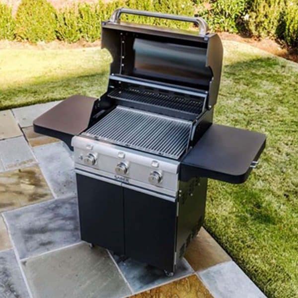 Saber Deluxe Black 3-Burner Gas Grill - Image 4