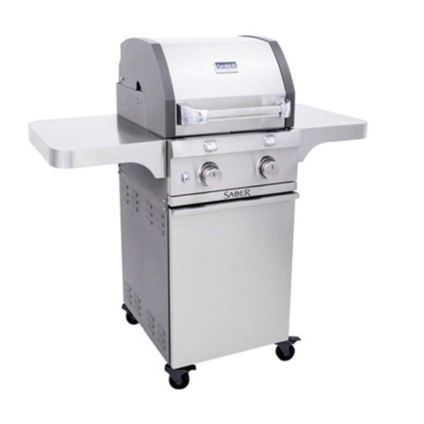 Saber Deluxe Stainless 2-Burner Gas Grill - Image 2