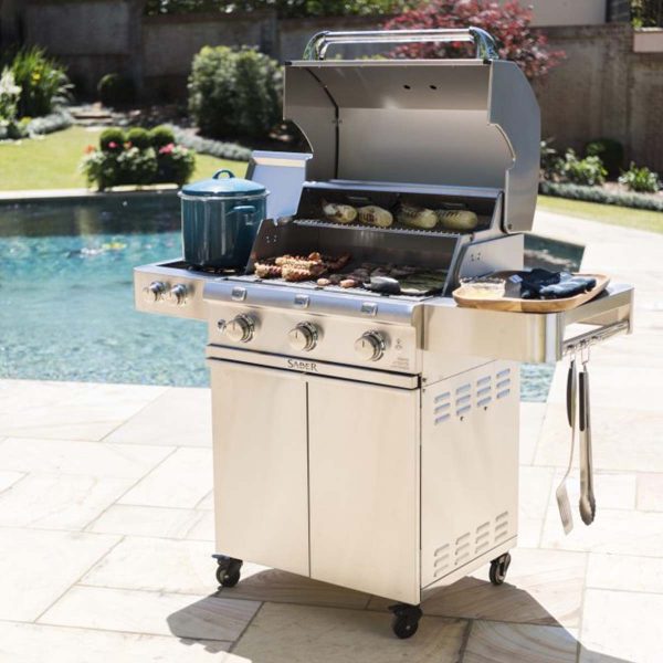 Saber Premium 3-Burner Gas Grill - Image 5
