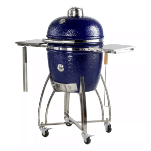 Saffire Large Ceramic Grill and Smoker (Sapphire Blue)