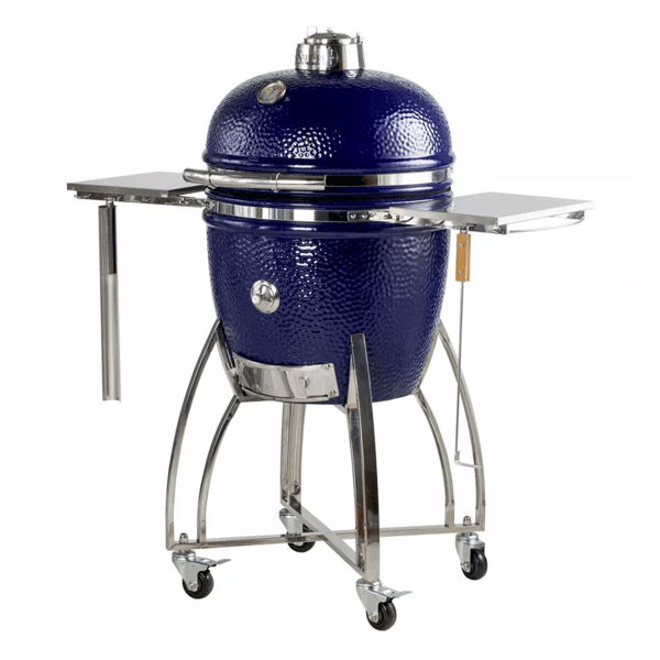 Saffire Large Ceramic Grill and Smoker (Sapphire Blue)