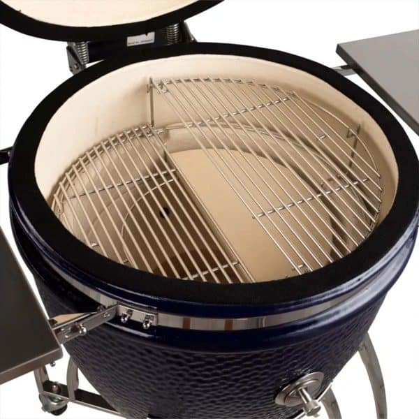 Saffire Large Ceramic Grill and Smoker (Sapphire Blue) - Image 3