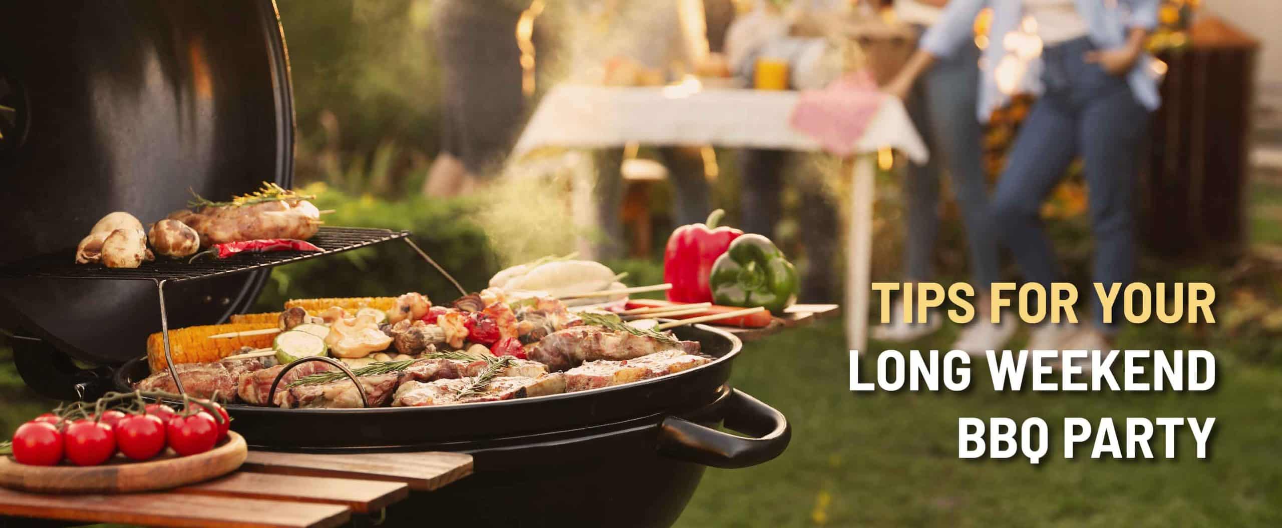 long weekend bbq party