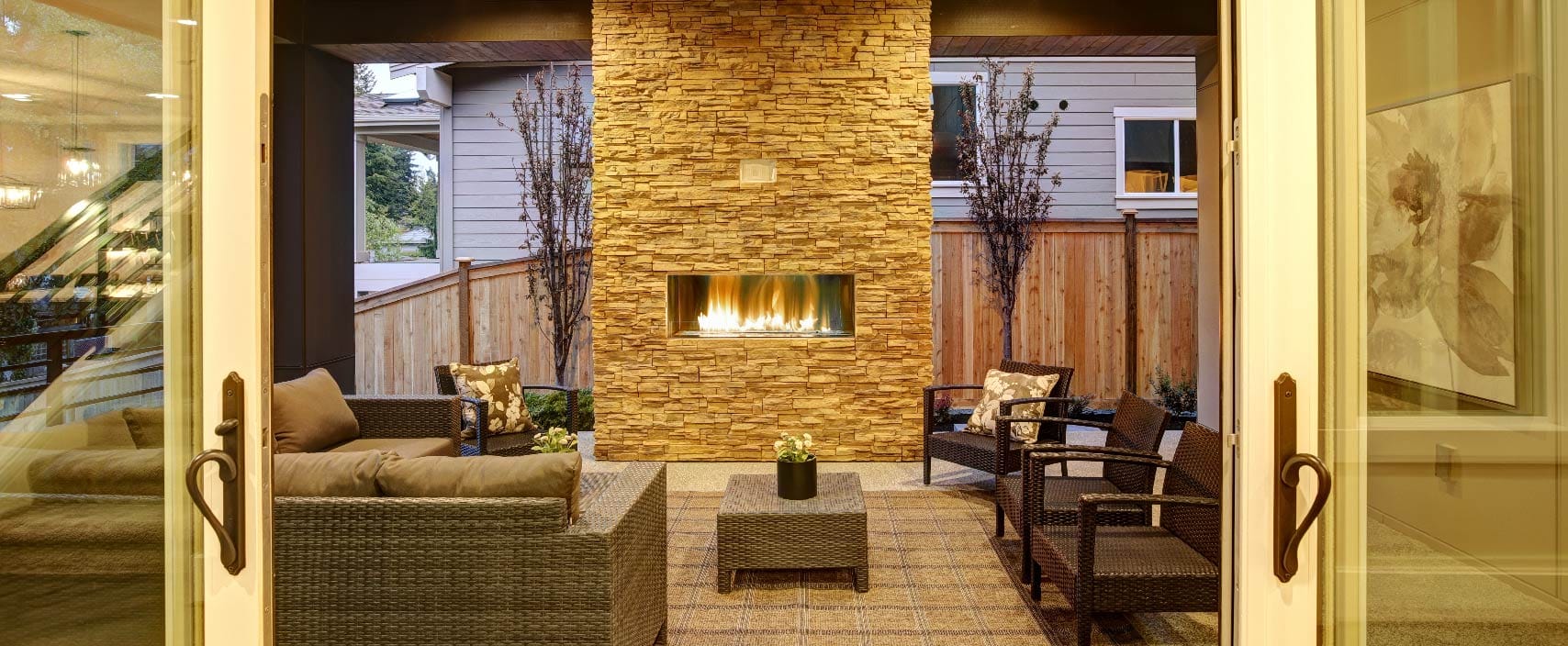 outdoor entertaining