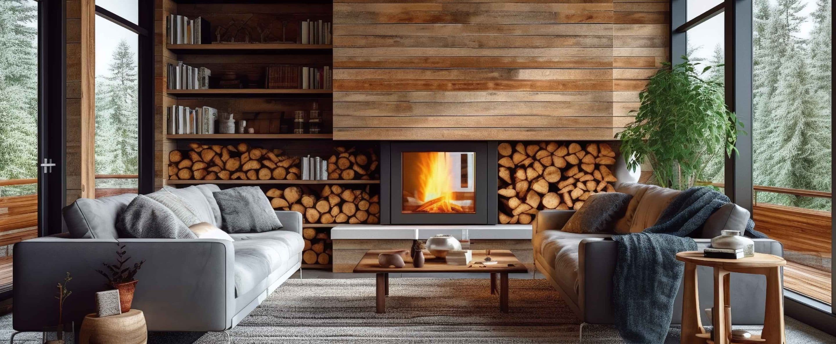 cottage fireplace