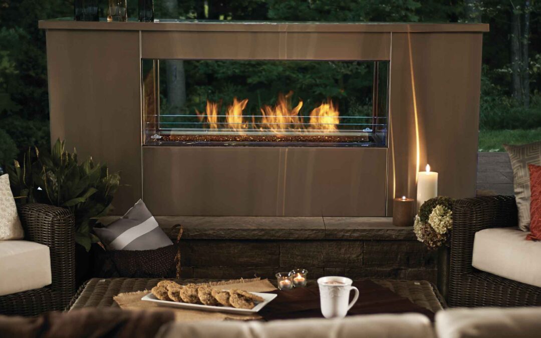 Elevate Your Space With The Right Outdoor Fireplace This Spring