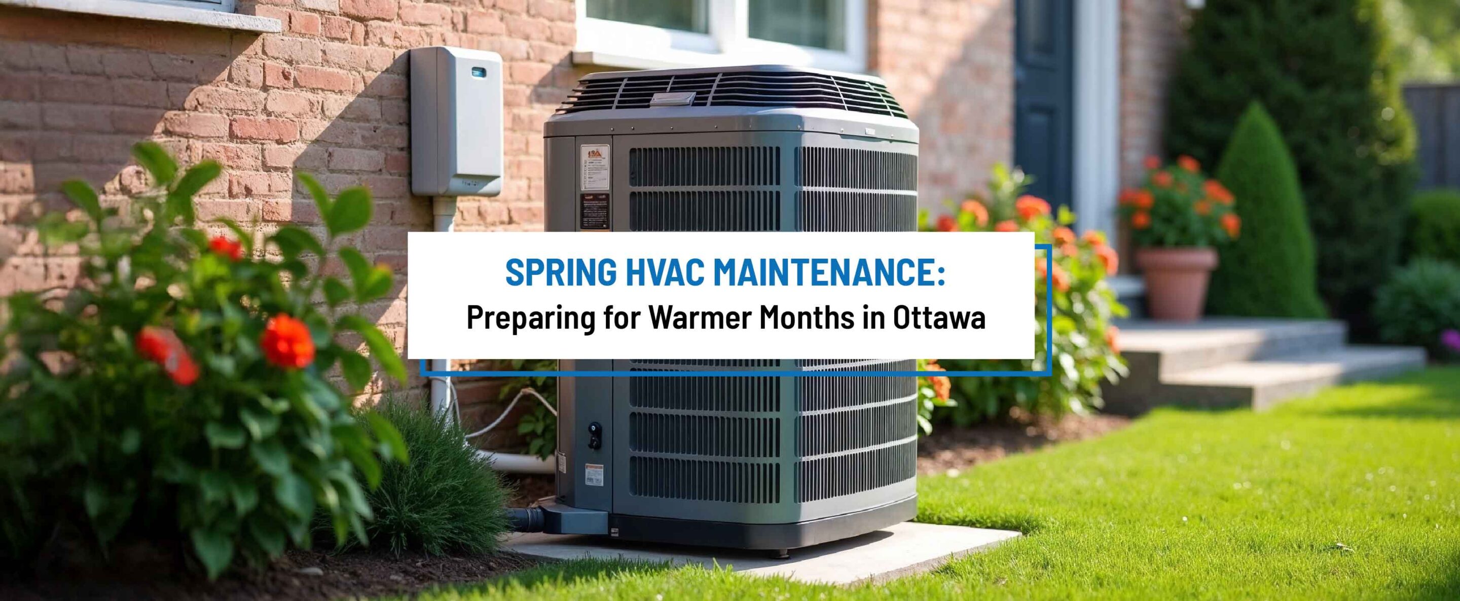 Spring HVAC maintenance