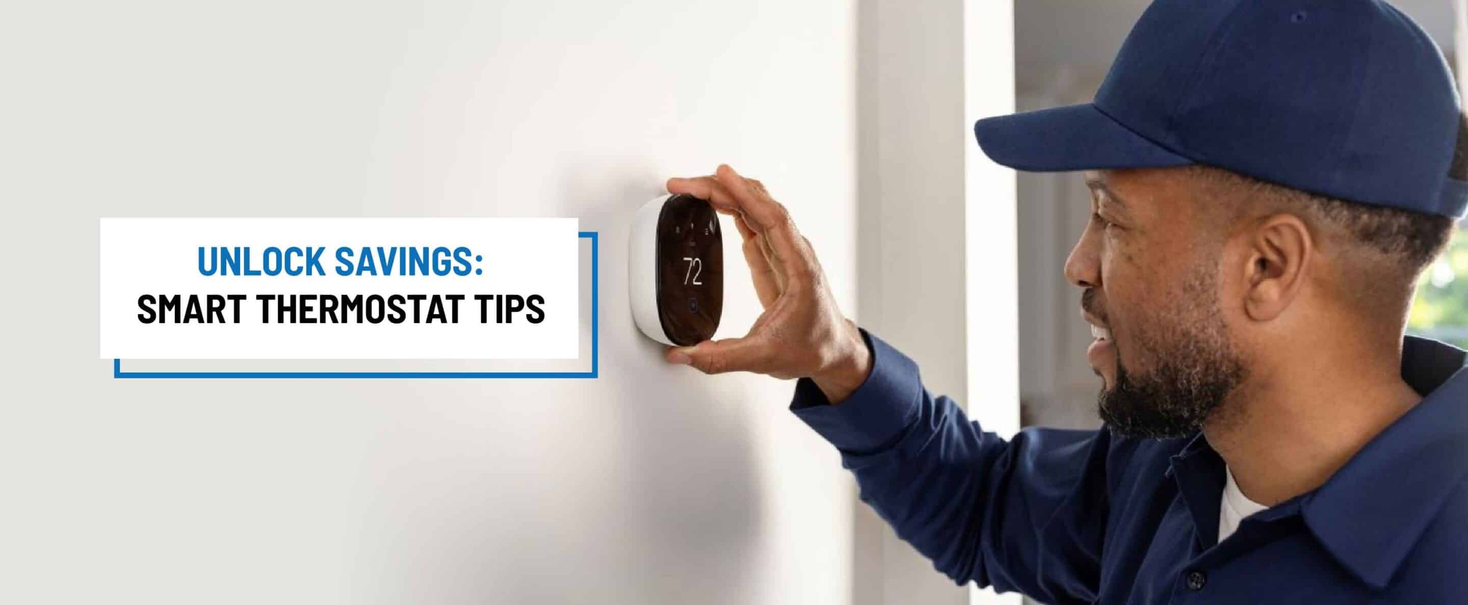 Smart thermostat tips