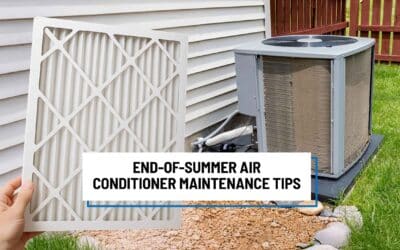 End-of-Summer Air Conditioner Maintenance Tips