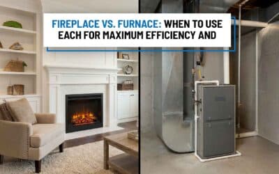Fireplace vs. Furnace: When to Use Each for Maximum Efficiency and Comfort
